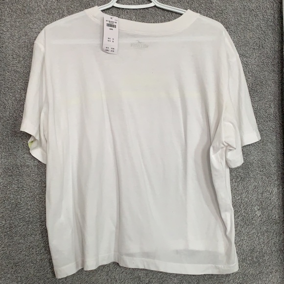 White and lime green crop top - Picture 2 of 2